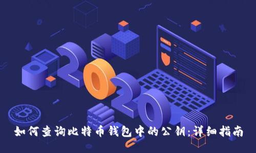 如何查询比特币钱包中的公钥：详细指南